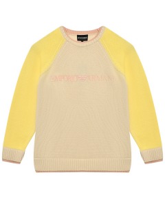 Джемпер в стиле color block Emporio Armani