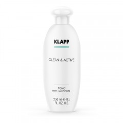 Klapp Тоник со спиртом Tonis with Alcohol, 250 мл (Klapp, Clean & active)