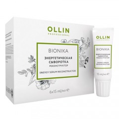 Ollin Professional Энергетическая сыворотка реконструктор, 6 х 15 мл (Ollin Professional, BioNika)