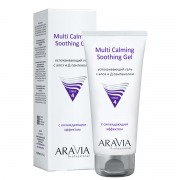 Aravia Professional Успокаивающий гель с алоэ и Д-пантенолом Multi Calming Soothing Gel, 200 мл (Aravia Professional, Уход за лицом)