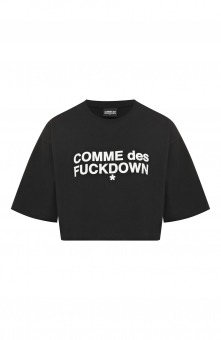 Хлопковая футболка Comme des Fuckdown