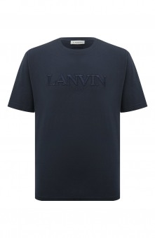 Хлопковая футболка Lanvin