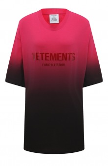 Хлопковая футболка VETEMENTS