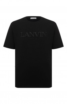 Хлопковая футболка Lanvin