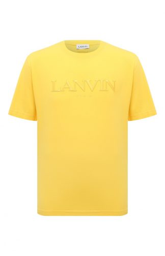 Хлопковая футболка Lanvin