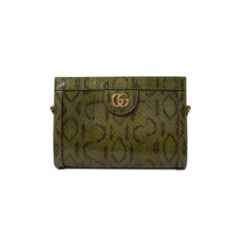 Сумка Ophidia mini из кожи змеи Gucci