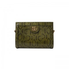 Сумка Ophidia mini из кожи змеи Gucci