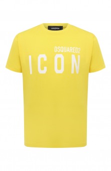 Хлопковая футболка Icon Dsquared2