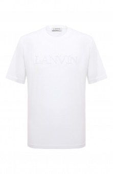 Хлопковая футболка Lanvin