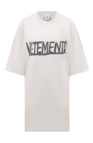 Хлопковая футболка VETEMENTS