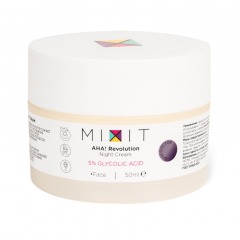 MIXIT Крем для лица ночной с гликолевой кислотой 5% AHA! NIGHT CREAM WITH GLYCOLIC ACID 5%